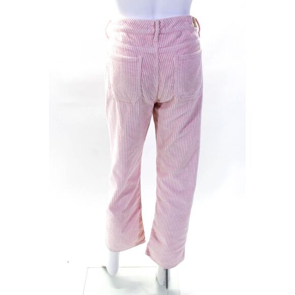 M.i.h. Jeans Womens Daily Crop Cord Jeans Pink Size 10 11597463 - Picture 3 of 6